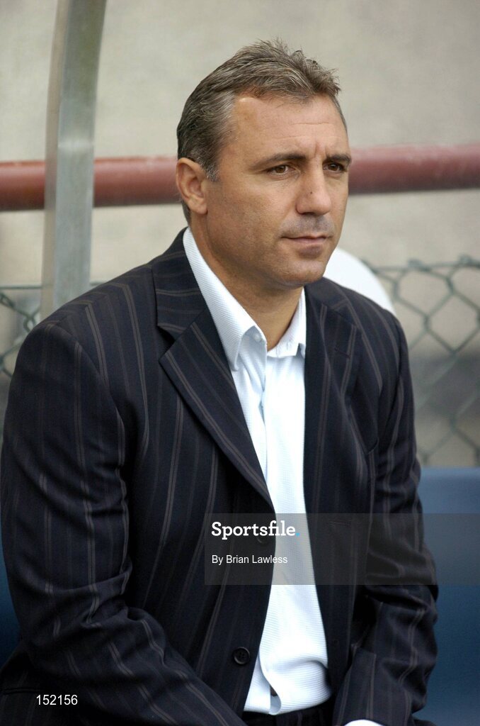 18 August 2004; Hristo Stoitchkov, Bulgaria manager. International Friendly, Republic of Ireland v Bulgaria, Lansdowne Road, Dublin. Picture credit; Brian Lawless / SPORTSFILE