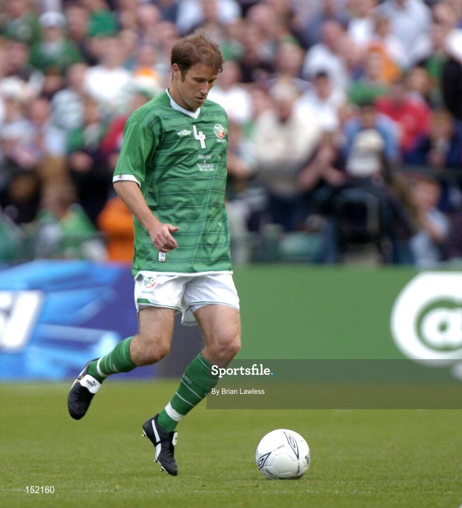18 August 2004; Kenny Cunningham, Republic of Ireland. International Friendly, Republic of Ireland v Bulgaria, Lansdowne Road, Dublin. Picture credit; Brian Lawless / SPORTSFILE