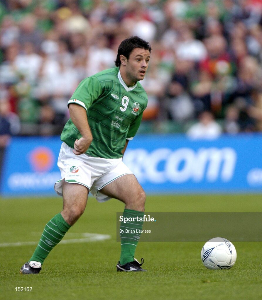 18 August 2004; Andy Reid, Republic of Ireland. International Friendly, Republic of Ireland v Bulgaria, Lansdowne Road, Dublin. Picture credit; Brian Lawless / SPORTSFILE