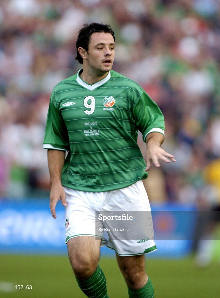 18 August 2004; Andy Reid, Republic of Ireland. International Friendly, Republic of Ireland v Bulgaria, Lansdowne Road, Dublin. Picture credit; Brian Lawless / SPORTSFILE