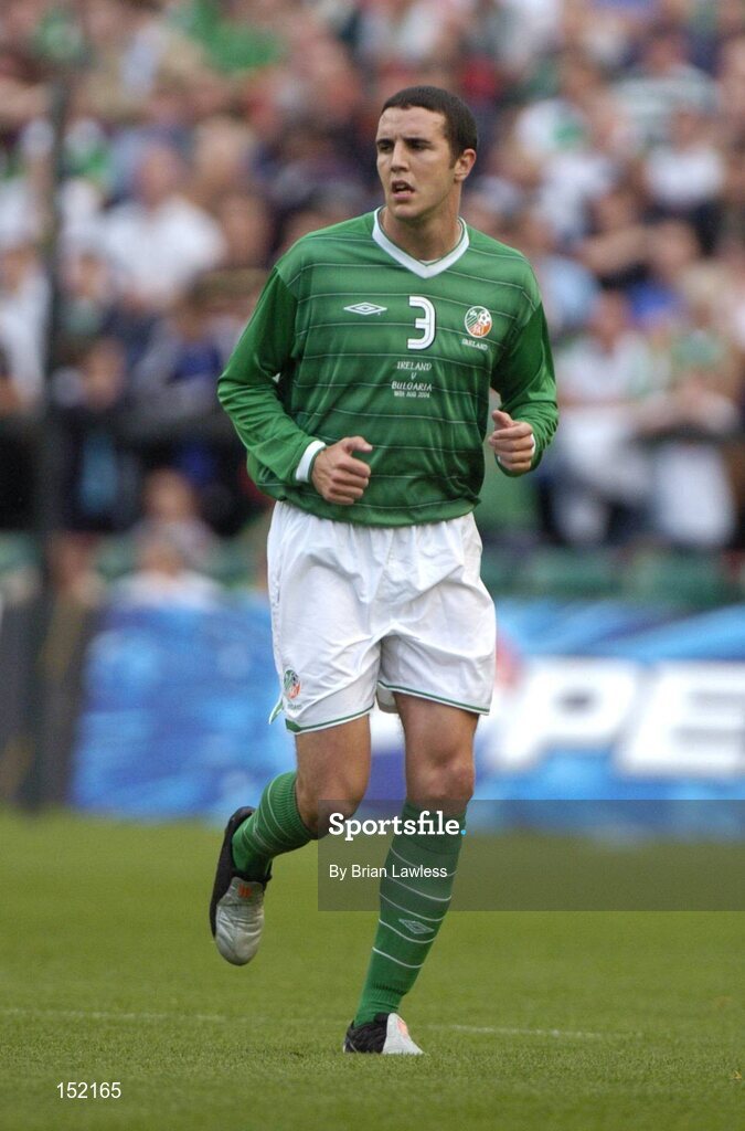 18 August 2004; John O'Shea, Republic of Ireland. International Friendly, Republic of Ireland v Bulgaria, Lansdowne Road, Dublin. Picture credit; Brian Lawless / SPORTSFILE