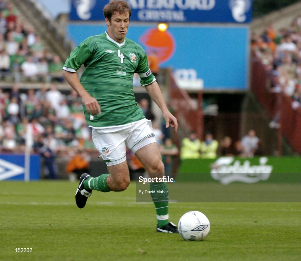18 August 2004; Kenny Cunningham, Republic of Ireland. International Friendly, Republic of Ireland v Bulgaria, Lansdowne Road, Dublin. Picture credit; David Maher / SPORTSFILE