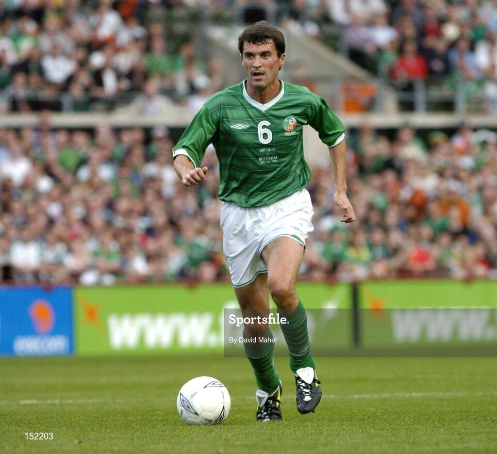 18 August 2004; Roy Keane, Republic of Ireland. International Friendly, Republic of Ireland v Bulgaria, Lansdowne Road, Dublin. Picture credit; David Maher / SPORTSFILE
