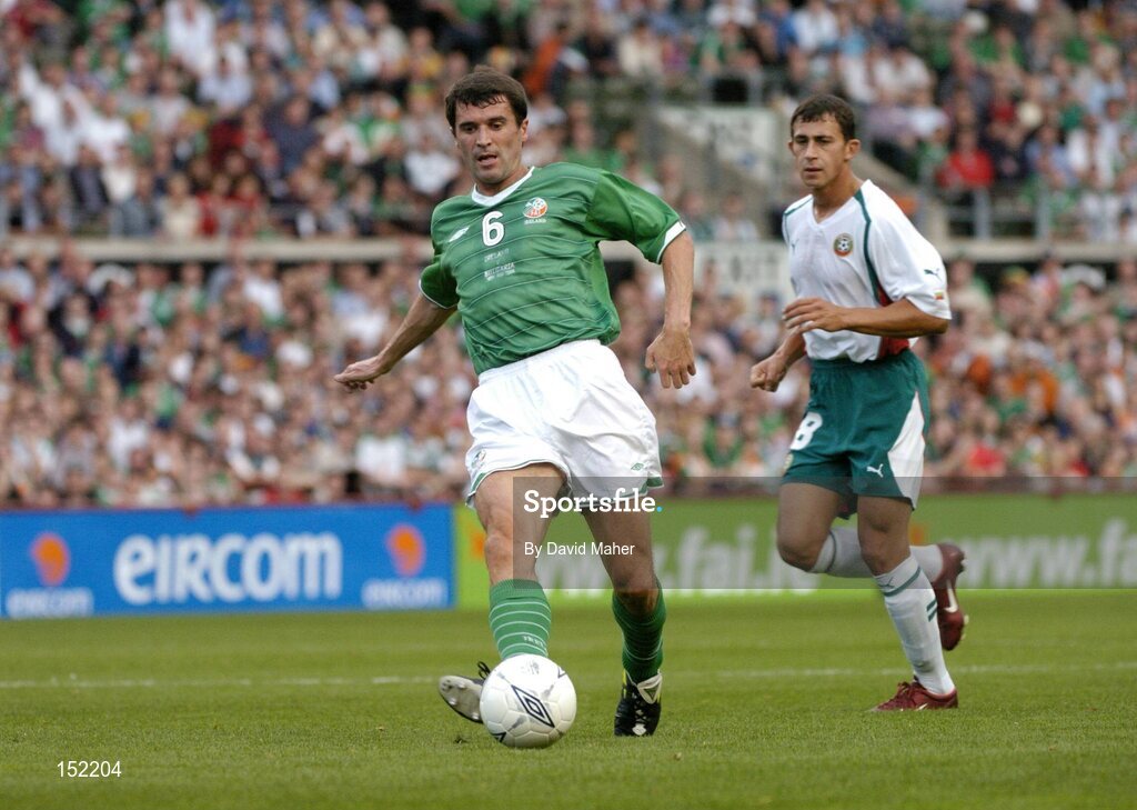 18 August 2004; Roy Keane , Republic of Ireland. International Friendly, Republic of Ireland v Bulgaria, Lansdowne Road, Dublin. Picture credit; David Maher / SPORTSFILE