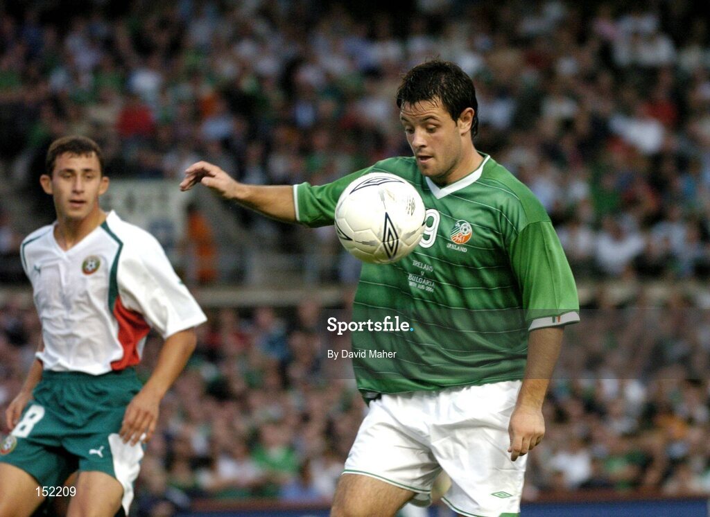 18 August 2004; Andy Reid , Republic of Ireland. International Friendly, Republic of Ireland v Bulgaria, Lansdowne Road, Dublin. Picture credit; David Maher / SPORTSFILE