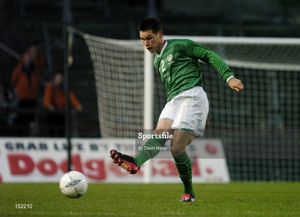 18 August 2004; Steve Finnan, Republic of Ireland. International Friendly, Republic of Ireland v Bulgaria, Lansdowne Road, Dublin. Picture credit; David Maher / SPORTSFILE