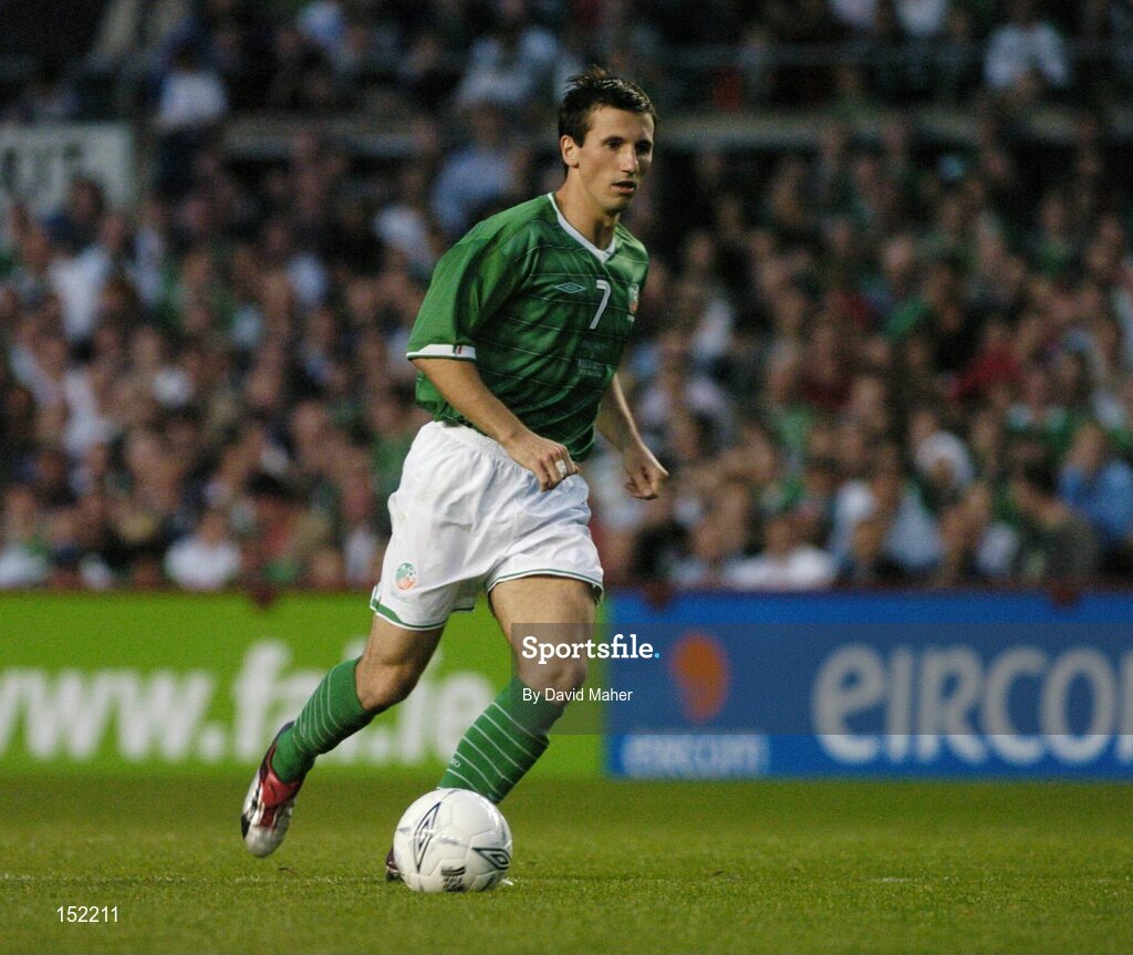 18 August 2004; Liam Miller, Republic of Ireland. International Friendly, Republic of Ireland v Bulgaria, Lansdowne Road, Dublin. Picture credit; David Maher / SPORTSFILE