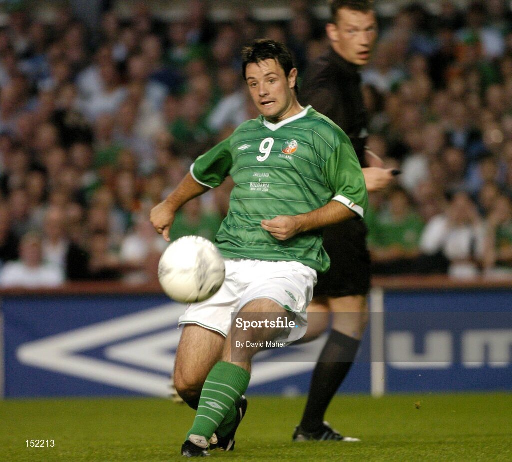 18 August 2004; Andy Reid, Republic of Ireland. International Friendly, Republic of Ireland v Bulgaria, Lansdowne Road, Dublin. Picture credit; David Maher / SPORTSFILE