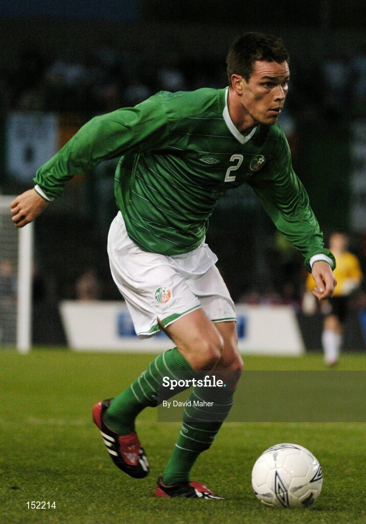 18 August 2004; Steve Finnan, Republic of Ireland. International Friendly, Republic of Ireland v Bulgaria, Lansdowne Road, Dublin. Picture credit; David Maher / SPORTSFILE