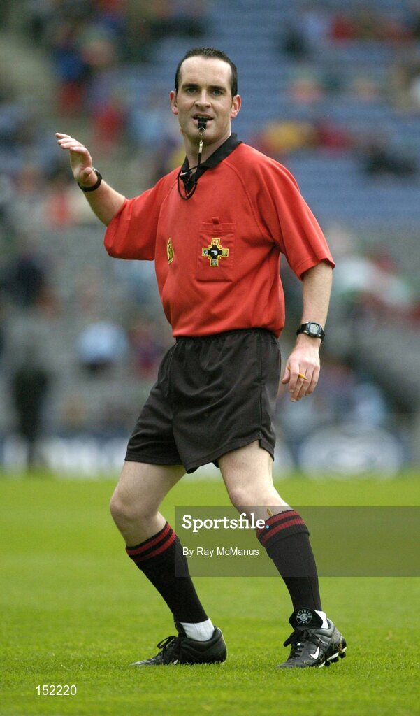 22 August 2004; David Coldrick. Tommy Murphy Cup Final, Clare v Sligo, Croke Park, Dublin. Picture credit; Ray McManus / SPORTSFILE