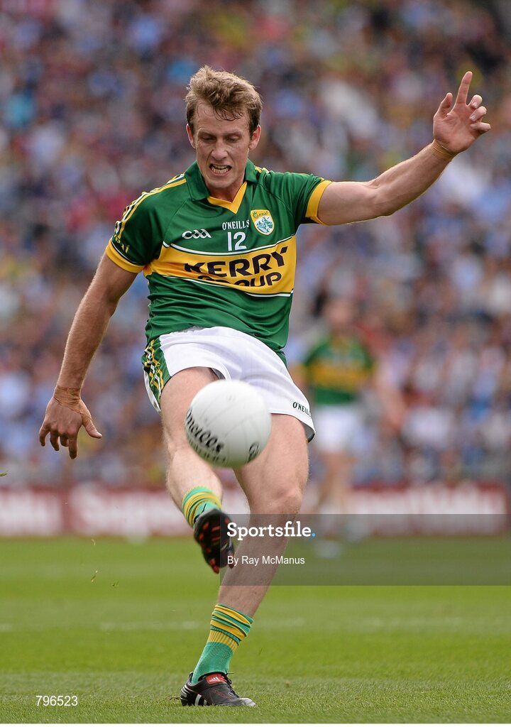 1 September 2013; Donnchadh Walsh, Kerry. GAA Football All-Ireland Senior Championship, Semi-Final, Dublin v Kerry, Croke Park, Dublin. Picture credit: Ray McManus / SPORTSFILE