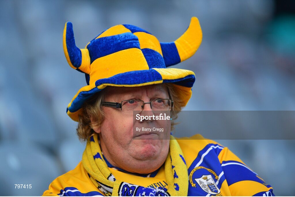 28 September 2013; John Joe Haugh, from Liscannor, Co. Clare ahead of the game. GAA Hurling All-Ireland Senior Championship Final Replay, Cork v Clare, Croke Park, Dublin.