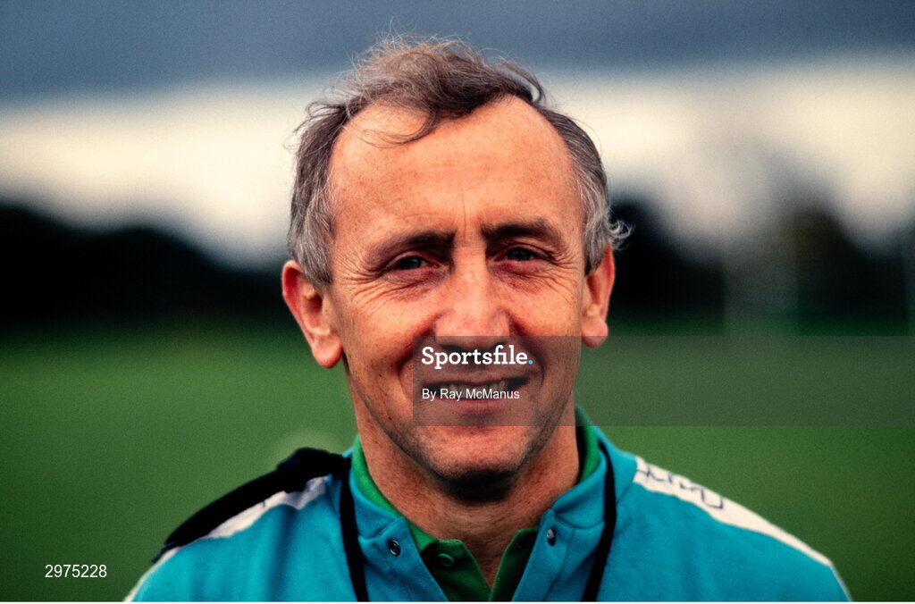 6 September 1988; Meath manager Sean Boylan poses for a portrait during the Meath Football Press Night at Dalgan Park in Meath ahead of the All-Ireland Senior Football Final match between Meath and Cork. Photo by Ray McManus/Sportsfile