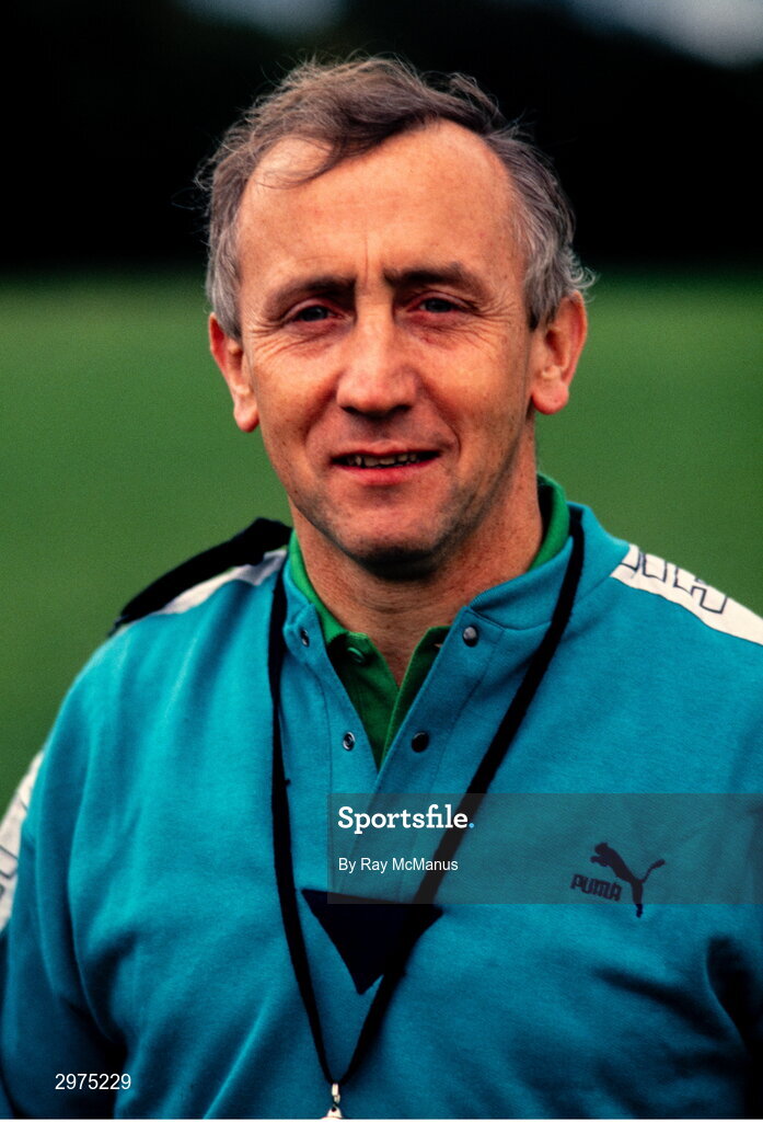 6 September 1988; Meath manager Sean Boylan poses for a portrait during the Meath Football Press Night in Dalgan Park in Meath ahead of the All-Ireland Senior Football Final match between Meath and Cork. Photo by Ray McManus/Sportsfile