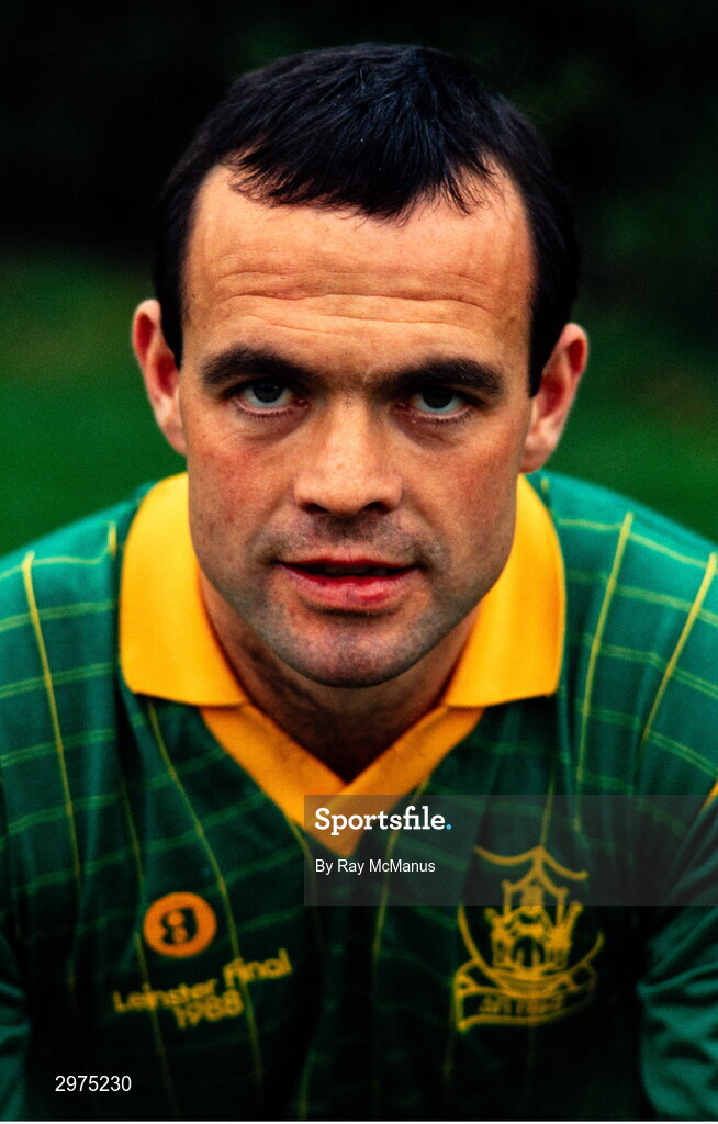 6 September 1988; Mick Lyons of Meath poses for a portrait during the Meath Football Press Night in Dalgan Park in Meath ahead of the All-Ireland Senior Football Final match between Meath and Cork. Photo by Ray McManus/Sportsfile