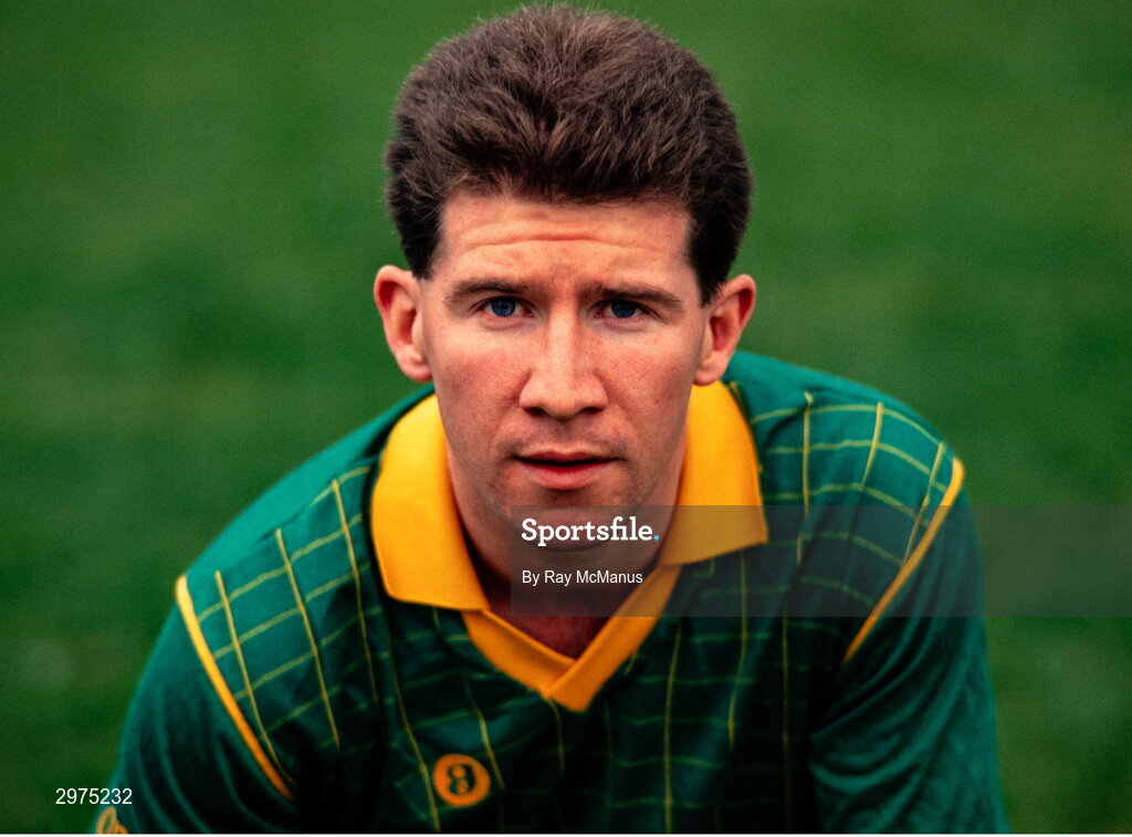 6 September 1988; Robbie O'Malley of Meath poses for a portrait during the Meath Football Press Night in Dalgan Park in Meath ahead of the All-Ireland Senior Football Final match between Meath and Cork. Photo by Ray McManus/Sportsfile