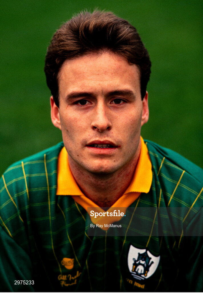 6 September 1988; Bernard Flynn of Meath poses for a portrait during the Meath Football Press Night in Dalgan Park in Meath ahead of the All-Ireland Senior Football Final match between Meath and Cork. Photo by Ray McManus/Sportsfile