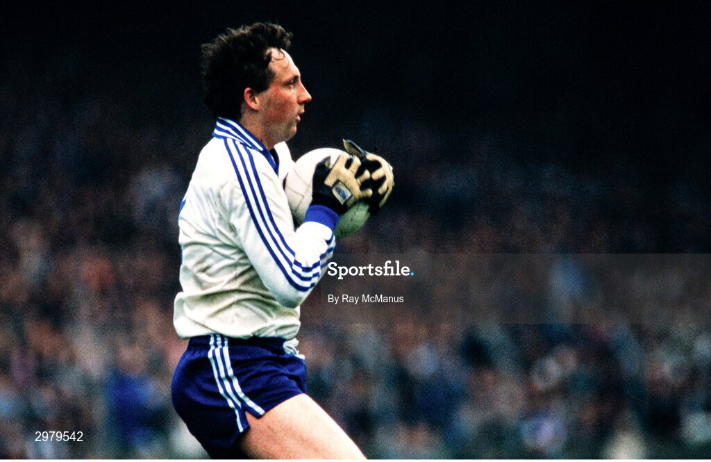 4 May 1986; Eugene Sherry of Laois in action during the Ford National Football League Division 1 Final match between Laois and Monaghan at Croke Park, Dublin. Photo by Ray McManus/Sportsfile