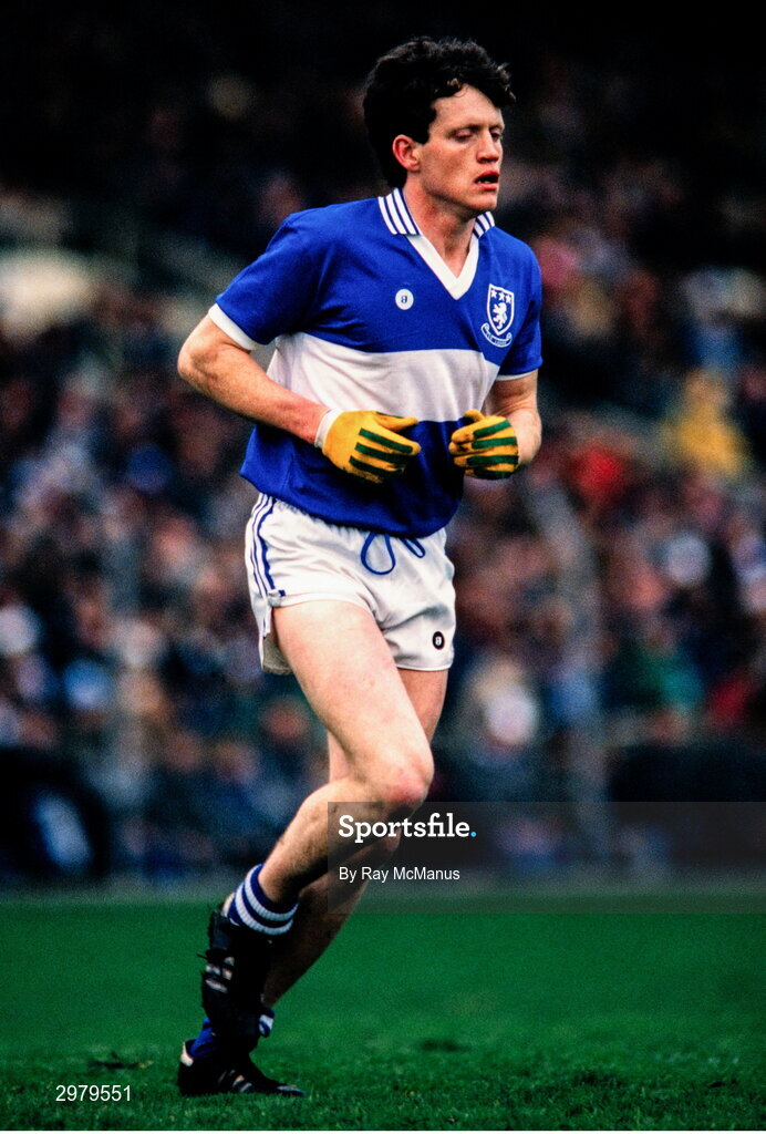 4 May 1986; Martin Dempsey of Laois during the Ford National Football League Division 1 Final match between Laois and Monaghan at Croke Park, Dublin. Photo by Ray McManus/Sportsfile