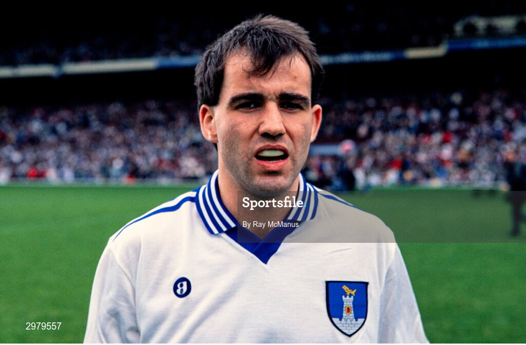 14 August 1988; Brendan Murray of Monaghan before the All-Ireland Senior Football Championship Semi-Final match between Cork and Monaghan at Croke Park, Dublin. Photo by Ray McManus/Sportsfile