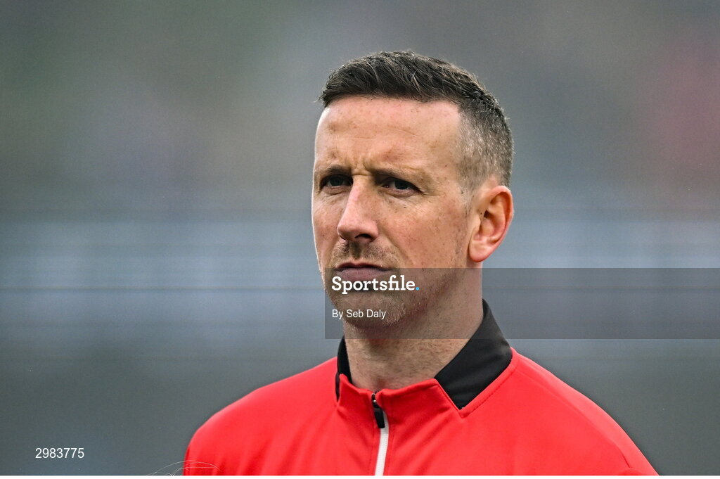 10 November 2024; Shane McEleney of Derry City before the Sports Direct Men's FAI Cup Final match between Drogheda United and Derry City at the Aviva Stadium in Dublin. Photo by Seb Daly/Sportsfile