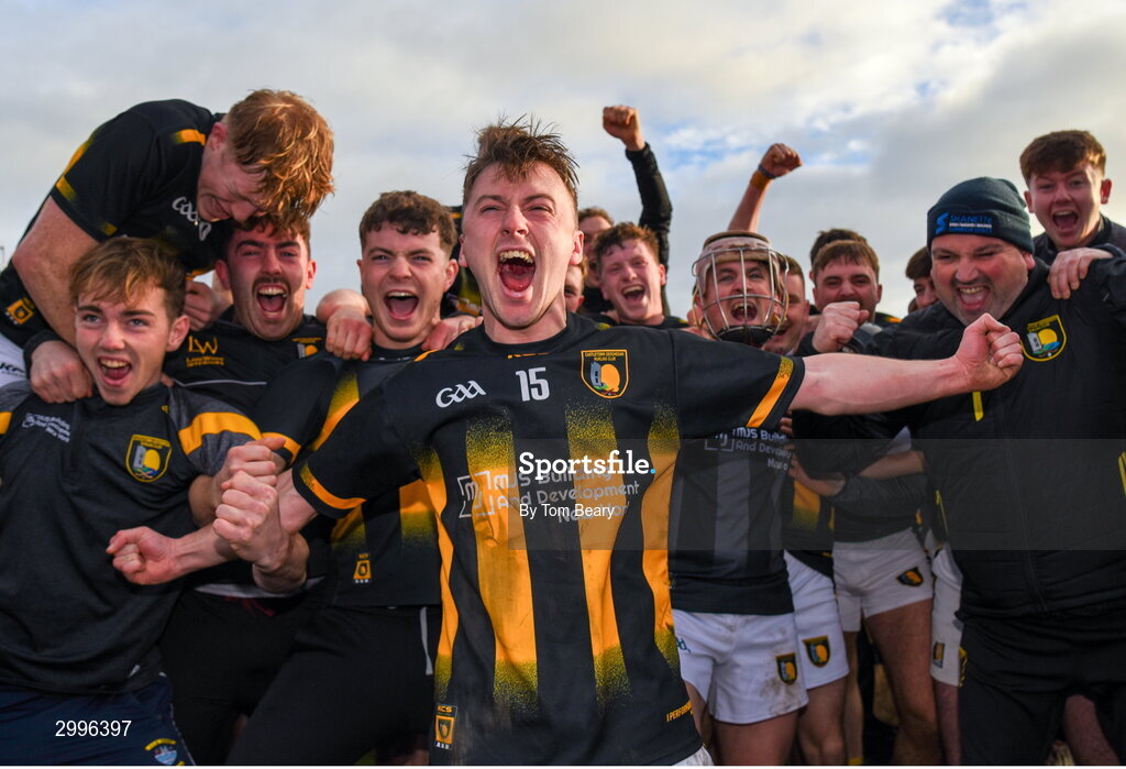 17 November 2024; Jack Gallagher of Castletown Geoghegan after his side's victory in the AIB Leinster GAA Senior Club Hurling Championship quarter-final match between Castletown Geoghegan and Thomastown at TEG Cusack Park in Mullingar, Westmeath. Photo by Tom Beary/Sportsfile