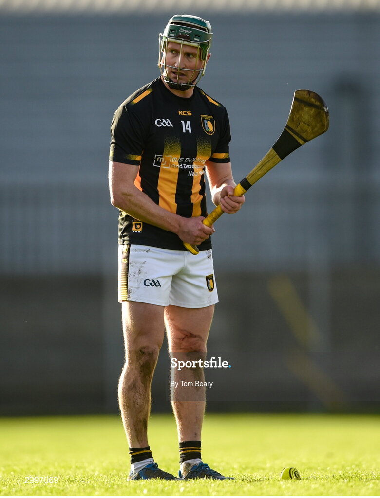 17 November 2024; Niall O'Brien of Castletown Geoghegan during the AIB Leinster GAA Senior Club Hurling Championship quarter-final match between Castletown Geoghegan and Thomastown at TEG Cusack Park in Mullingar, Westmeath. Photo by Tom Beary/Sportsfile