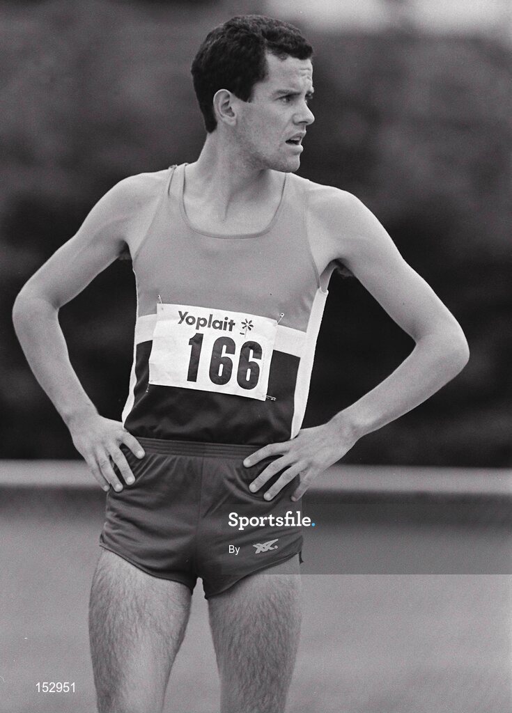 7 July 1987; Paul Donovan (166). Athletics. Picture credit; Ray McManus / SPORTSFILE