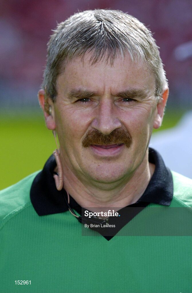 15 August 2004; Pat Horan, Referee. Minor Hurling Championship Semi-Final, Galway v Cork, Croke Park, Dublin. Picture credit; Brian Lawless / SPORTSFILE