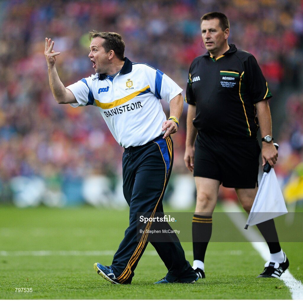 28 September 2013; Clare manager Davy Fitzgerald. GAA Hurling All-Ireland Senior Championship Final Replay, Cork v Clare, Croke Park, Dublin. Picture credit: Stephen McCarthy / SPORTSFILE