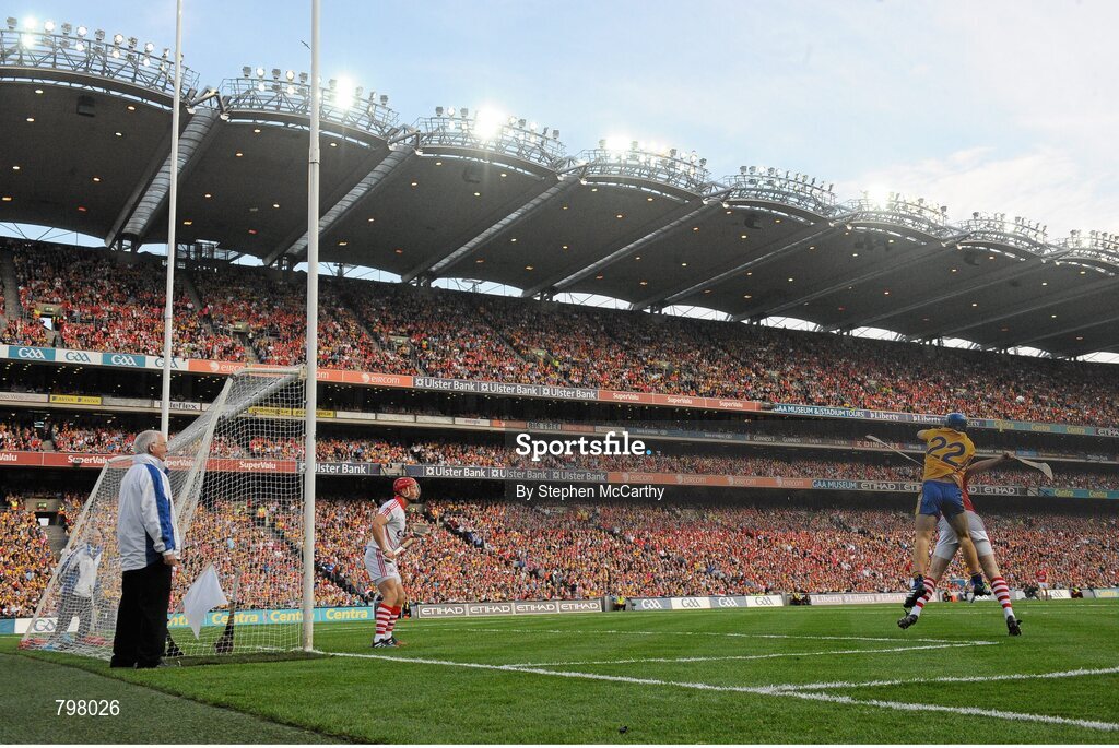 28 September 2013; A general view of Croke Park during the game. GAA Hurling All-Ireland Senior Championship Final Replay, Cork v Clare, Croke Park, Dublin. Picture credit: Stephen McCarthy / SPORTSFILE