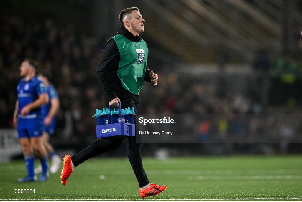 29 November 2024; James Hume of Ulster during the United Rugby Championship match between Ulster and Leinster at Kingspan Stadium in Belfast. Photo by Ramsey Cardy/Sportsfile