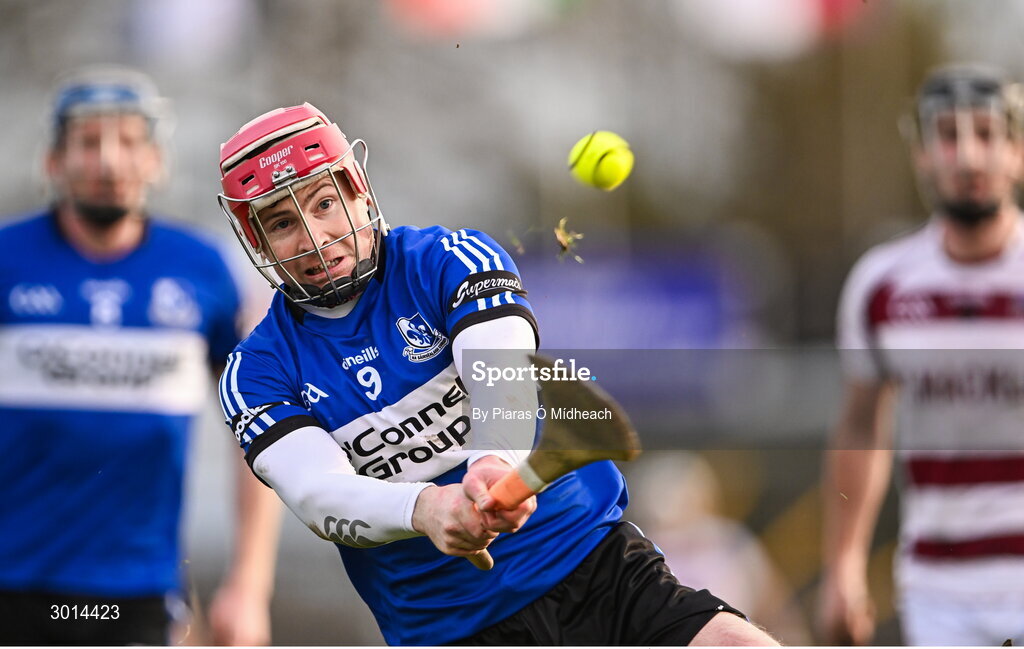 15 December 2024; Daniel Kearney of Sarsfields during the AIB GAA Hurling All-Ireland Senior Club Championship semi-final match between Sarsfields of Cork and Slaughtneil of Derry at Cedral St Conleth's Park in Newbridge, Kildare. Photo by Piaras Ó Mídheach/Sportsfile
