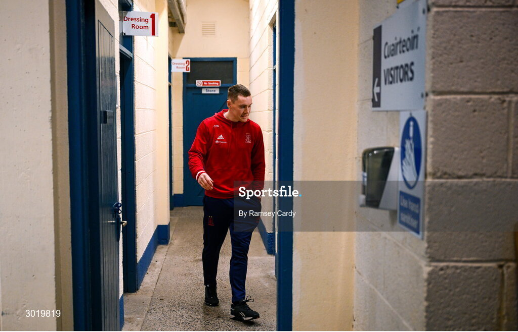 11 January 2025; Con O'Callaghan of Cuala before the AIB GAA Football All-Ireland Senior Club Championship semi-final match between Coolera-Strandhill and Cuala at Kingspan Breffni Park in Cavan. Photo by Ramsey Cardy/Sportsfile