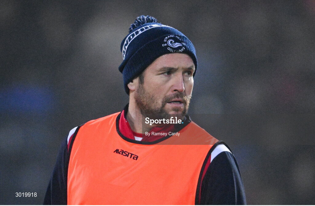 11 January 2025; Coolera-Strandhill manager John McPartland before the AIB GAA Football All-Ireland Senior Club Championship semi-final match between Coolera-Strandhill and Cuala at Kingspan Breffni Park in Cavan. Photo by Ramsey Cardy/Sportsfile