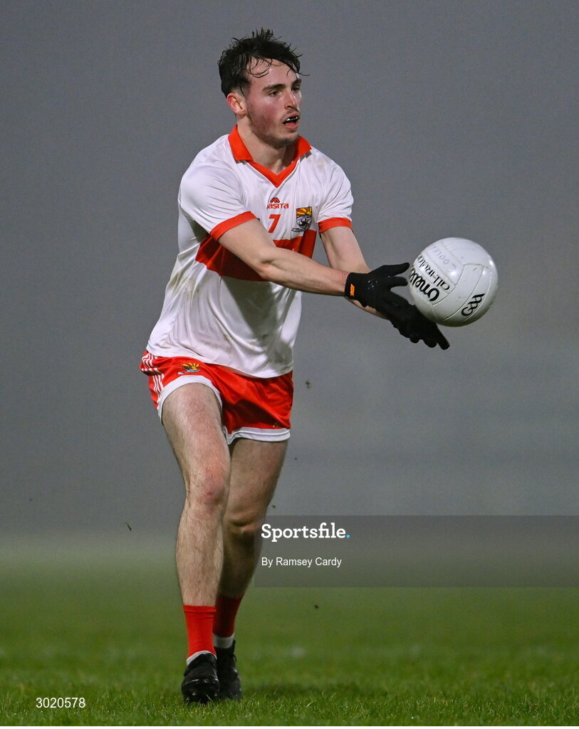 11 January 2025; Oran Harte of Coolera-Strandhill during the AIB GAA Football All-Ireland Senior Club Championship semi-final match between Coolera-Strandhill and Cuala at Kingspan Breffni Park in Cavan. Photo by Ramsey Cardy/Sportsfile