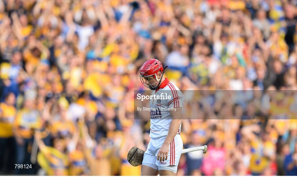 28 September 2013; Cork goalkeeper Anthony Nash after conceeding his side's thrid goal. GAA Hurling All-Ireland Senior Championship Final Replay, Cork v Clare, Croke Park, Dublin. Picture credit: Stephen McCarthy / SPORTSFILE