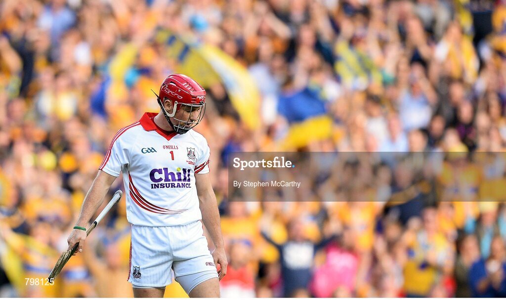 28 September 2013; Cork goalkeeper Anthony Nash after conceeding his side's thrid goal. GAA Hurling All-Ireland Senior Championship Final Replay, Cork v Clare, Croke Park, Dublin. Picture credit: Stephen McCarthy / SPORTSFILE