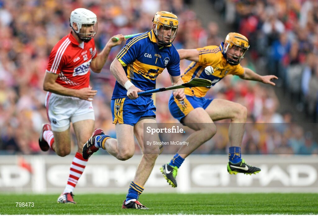 28 September 2013; Clare goalkeeper Patrick Kelly. GAA Hurling All-Ireland Senior Championship Final Replay, Cork v Clare, Croke Park, Dublin. Picture credit: Stephen McCarthy / SPORTSFILE