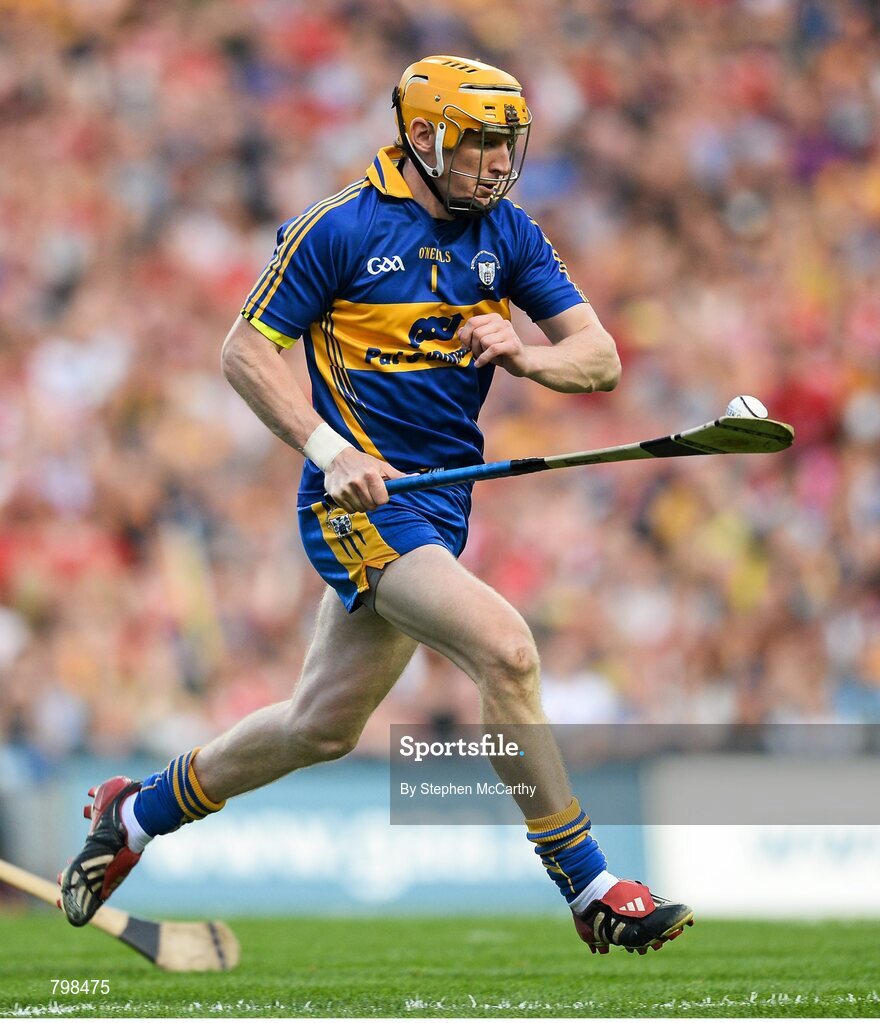 28 September 2013; Clare goalkeeper Patrick Kelly. GAA Hurling All-Ireland Senior Championship Final Replay, Cork v Clare, Croke Park, Dublin. Picture credit: Stephen McCarthy / SPORTSFILE