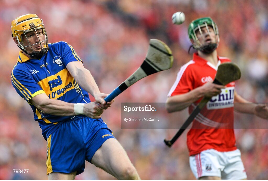 28 September 2013; Clare goalkeeper Patrick Kelly. GAA Hurling All-Ireland Senior Championship Final Replay, Cork v Clare, Croke Park, Dublin. Picture credit: Stephen McCarthy / SPORTSFILE
