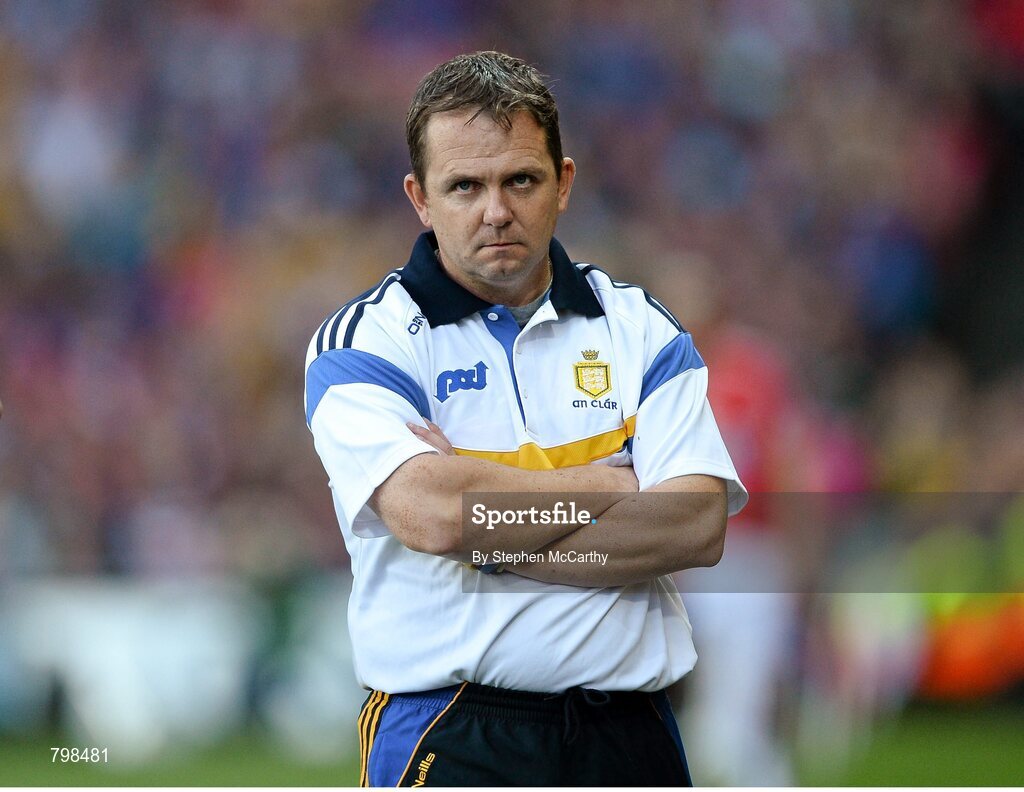 28 September 2013; Clare manager Davy Fitzgerald. GAA Hurling All-Ireland Senior Championship Final Replay, Cork v Clare, Croke Park, Dublin. Picture credit: Stephen McCarthy / SPORTSFILE