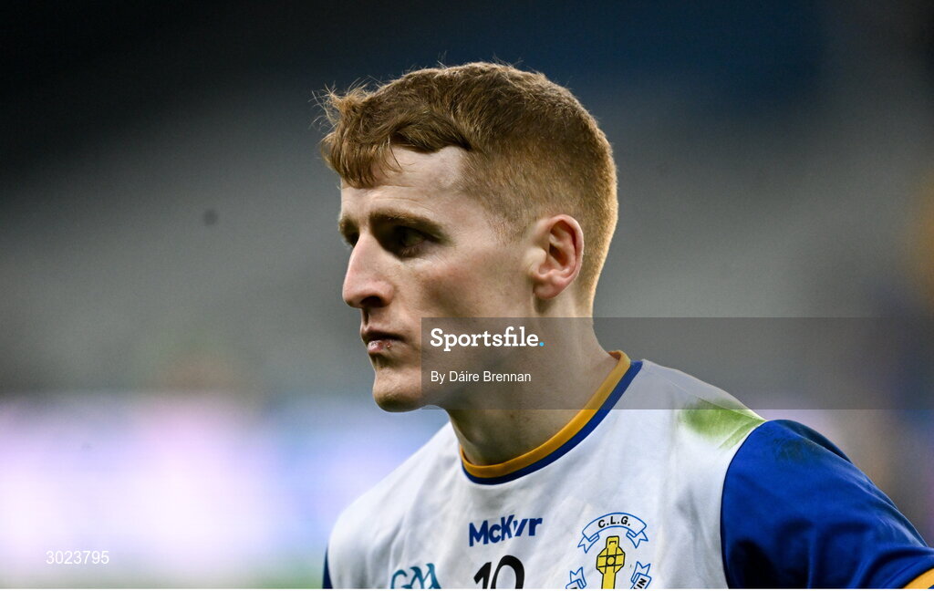 19 January 2025; A dejected Peter Harte of Errigal Ciarán after the AIB GAA Football All-Ireland Senior Club Championship final match between Cuala and Errigal Ciarán at Croke Park in Dublin. Photo by Daire Brennan/Sportsfile