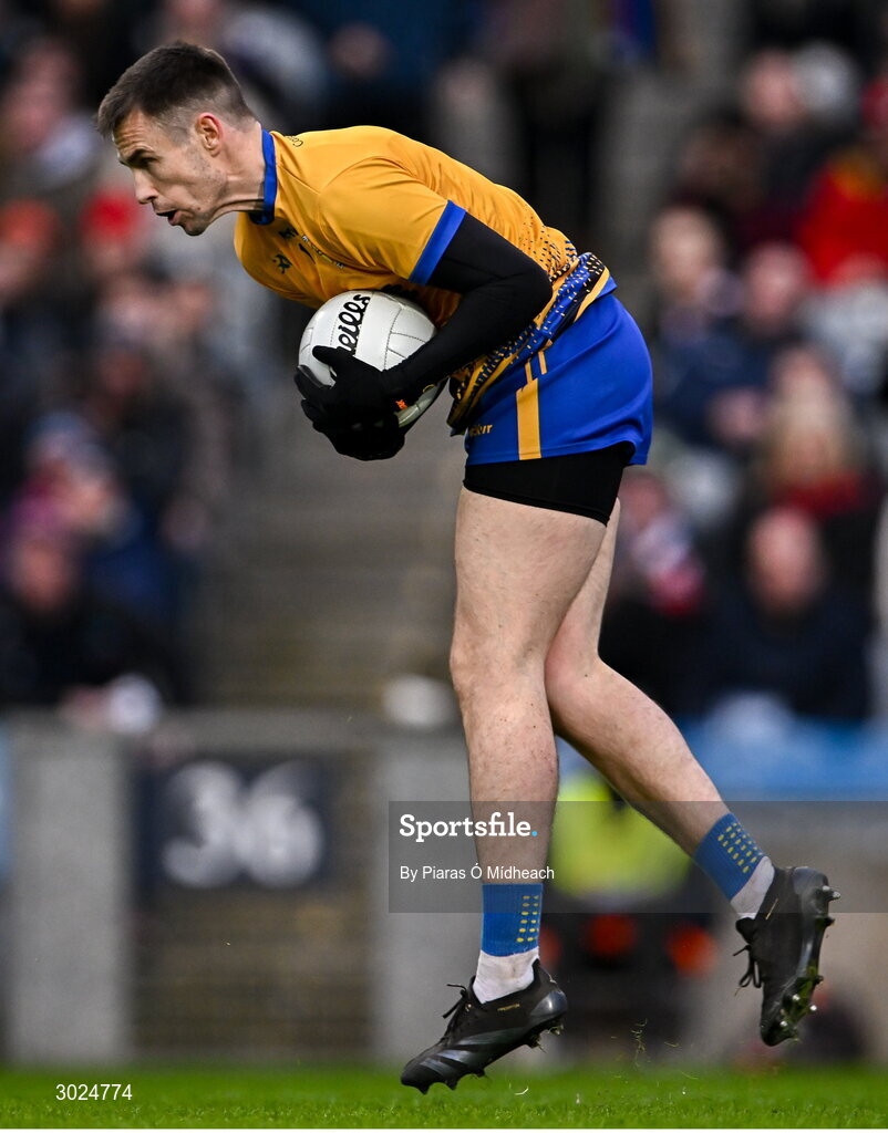 19 January 2025; Errigal Ciarán goalkeeper Darragh McAnenly during the AIB GAA Football All-Ireland Senior Club Championship final match between Cuala and Errigal Ciarán at Croke Park in Dublin. Photo by Piaras Ó Mídheach/Sportsfile