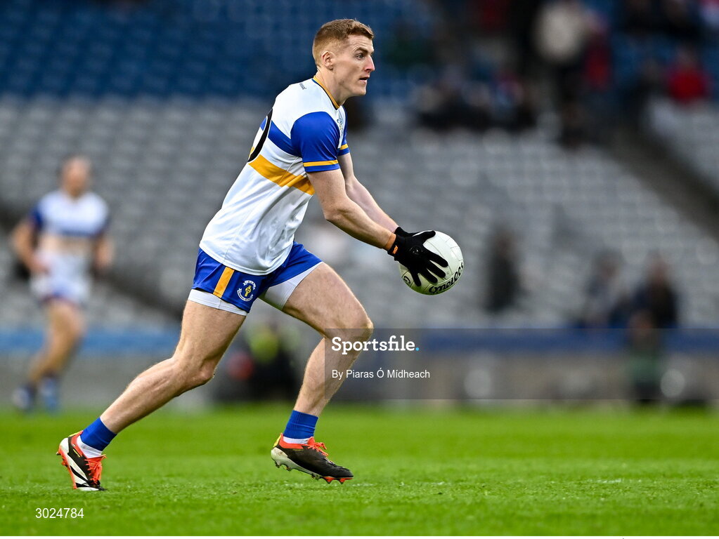 19 January 2025; Peter Harte of Errigal Ciarán during the AIB GAA Football All-Ireland Senior Club Championship final match between Cuala and Errigal Ciarán at Croke Park in Dublin. Photo by Piaras Ó Mídheach/Sportsfile