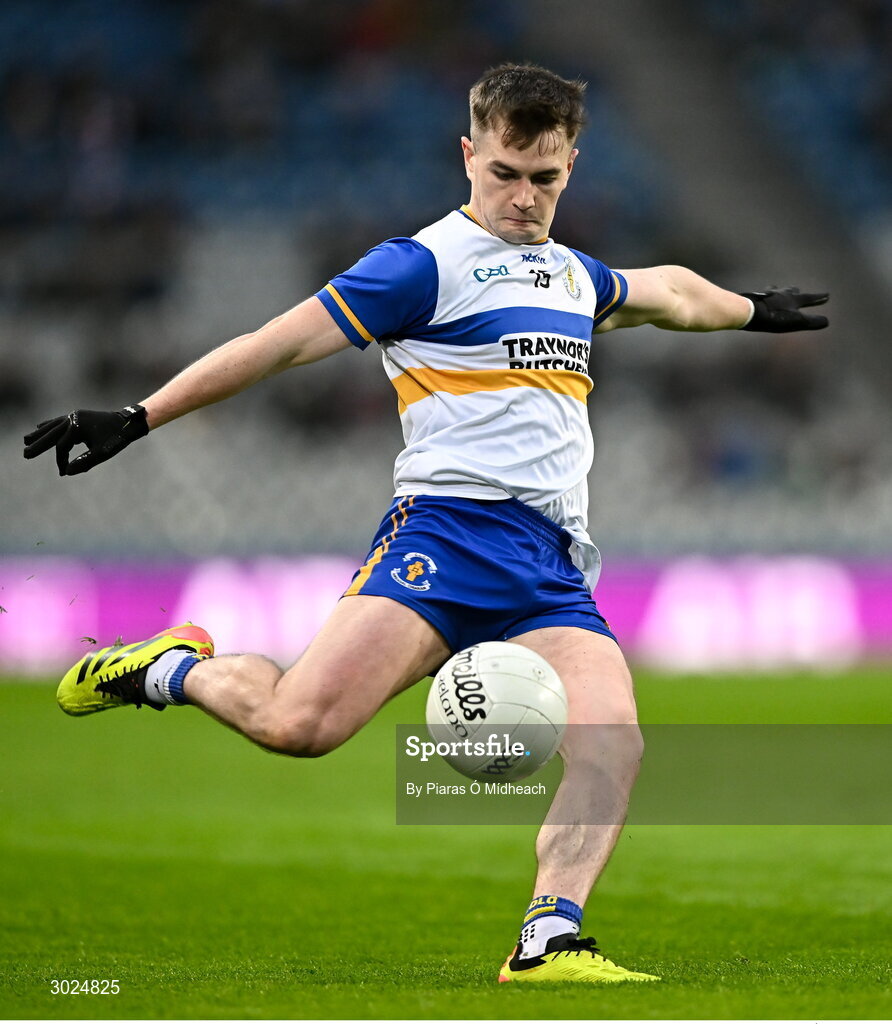 19 January 2025; Ruairí Canavan of Errigal Ciarán during the AIB GAA Football All-Ireland Senior Club Championship final match between Cuala and Errigal Ciarán at Croke Park in Dublin. Photo by Piaras Ó Mídheach/Sportsfile