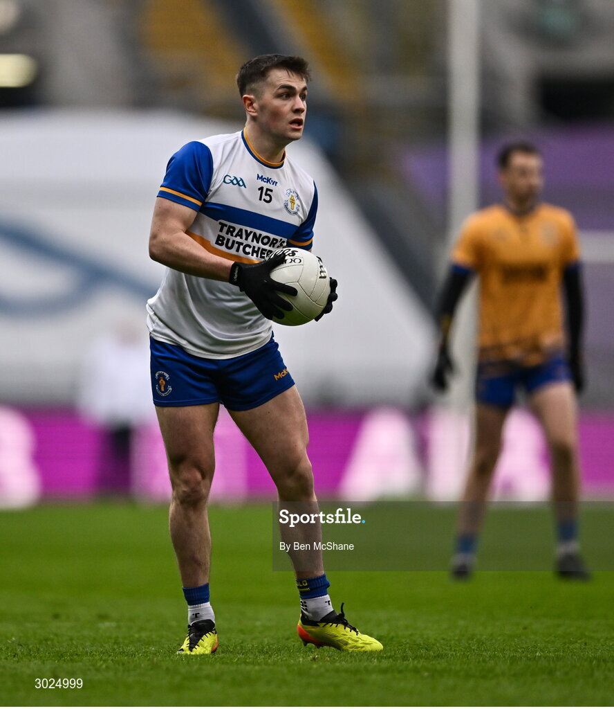 19 January 2025; Ruairi Canavan of Errigal Ciarán during the AIB GAA Football All-Ireland Senior Club Championship final match between Cuala and Errigal Ciarán at Croke Park in Dublin. Photo by Ben McShane/Sportsfile