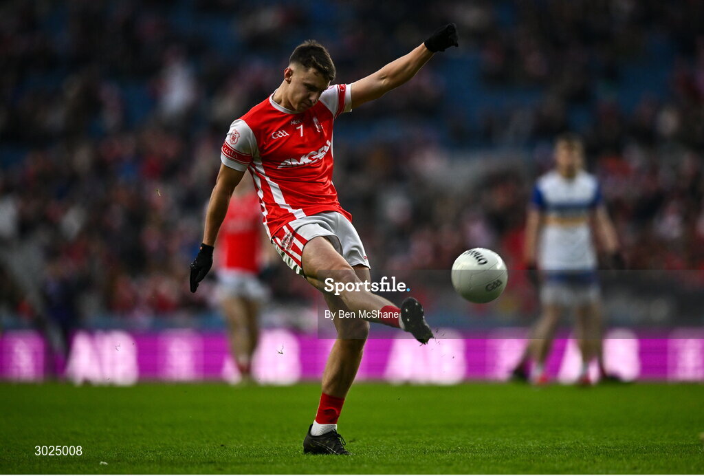 19 January 2025; David O'Dowd of Cuala during the AIB GAA Football All-Ireland Senior Club Championship final match between Cuala and Errigal Ciarán at Croke Park in Dublin. Photo by Ben McShane/Sportsfile