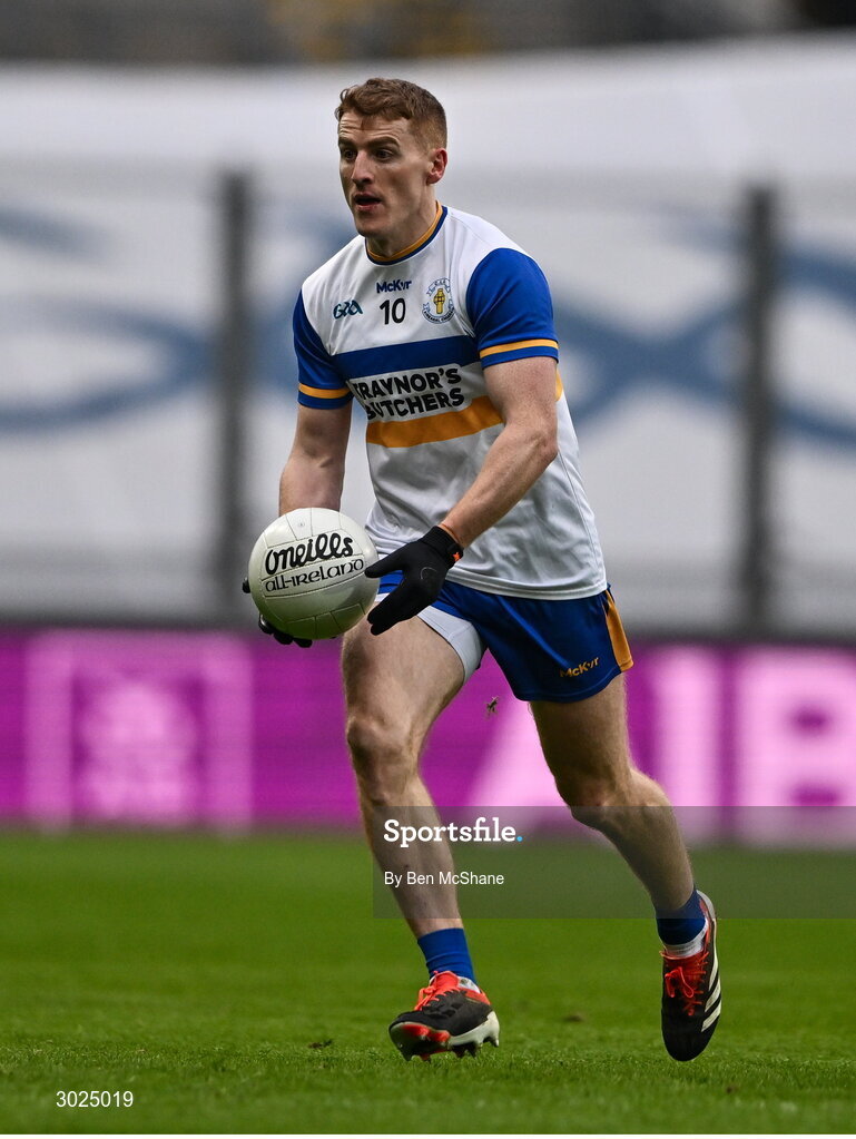 19 January 2025; Peter Harte of Errigal Ciarán during the AIB GAA Football All-Ireland Senior Club Championship final match between Cuala and Errigal Ciarán at Croke Park in Dublin. Photo by Ben McShane/Sportsfile