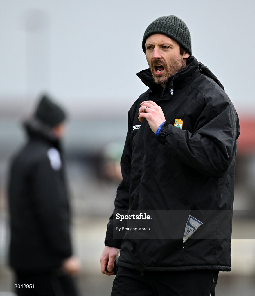 9 February 2025; Kerry selector Paudie O'Brien before the Allianz Hurling League Division 2 match between Kerry and Derry at Austin Stack Park in Tralee, Kerry. Photo by Brendan Moran/Sportsfile
